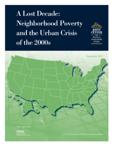 A Lost Decade: Neighborhood Poverty and the Urban Crisis of the 2000s