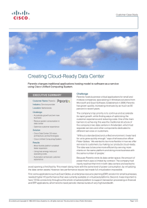 Creating Cloud-Ready Data Center