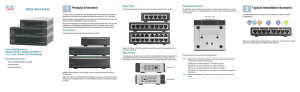 1 2 Product Overview Typical Installation Scenario