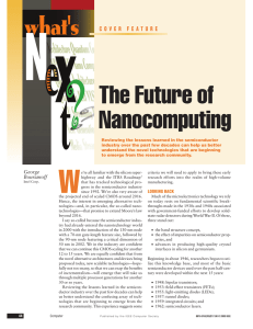 The Future of Nanocomputing