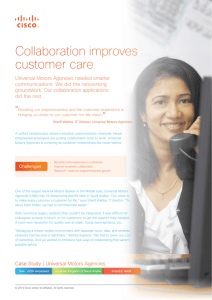 Collaboration improves customer care