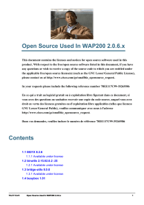 Open Source Used In WAP200 2.0.6.x