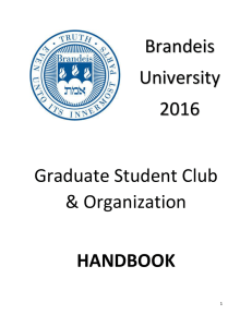 Brandeis University 2016