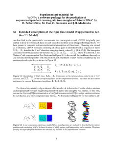 Supplementary material for “ sequence-dependent coarse-grain free energies of B-form DNA” by
