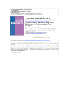 This article was downloaded by:[Brandeis University] On: 7 August 2007