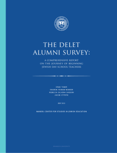 the delet alumni survey: a comprehensive report on the journey of beginning
