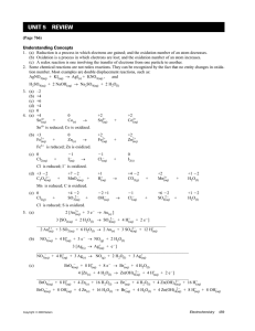 UNIT 5 REVIEW