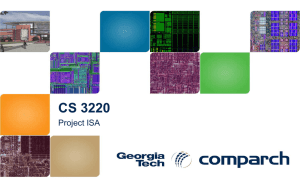 CS 3220 Project ISA