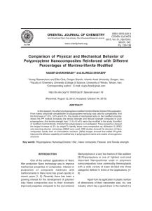 Comparison of Physical and Mechanical Behavior of
