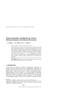 Moment Inequalities and High-Energy Tails for Boltzmann Equations with Inelastic Interactions