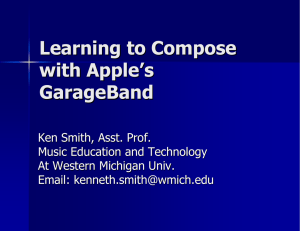 Learning to Compose with Apple ’ s