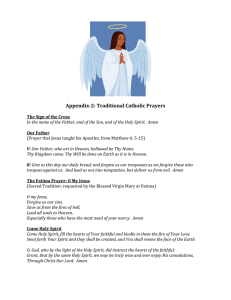 Appendix-2: Traditional Catholic Prayers