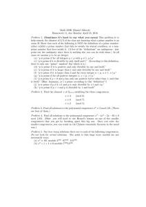 Math 328K (Daniel Allcock) Homework 11, due Monday April 18, 2016
