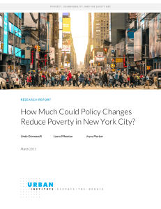 How Much Could Policy Changes Reduce Poverty in New York City?