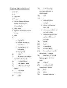 Chapter 11 &amp; 12 review answers 17.) At the end of the