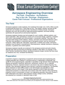 Aerospace Engineering Overview