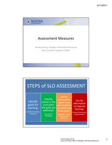 Assessment Measures