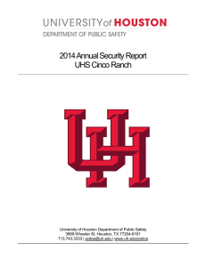 2014Annual Security Report UHS Cinco Ranch