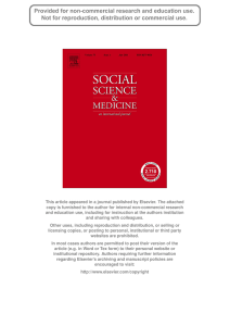 This article appeared in a journal published by Elsevier. The... copy is furnished to the author for internal non-commercial research