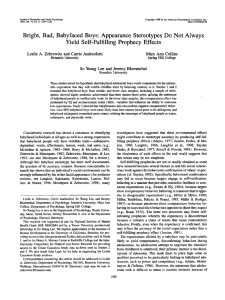 Jouroal  of Personality  and Social Psychology