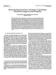 Psychological  Bulletin 1986, Vol. 100, No.  I, 3-18