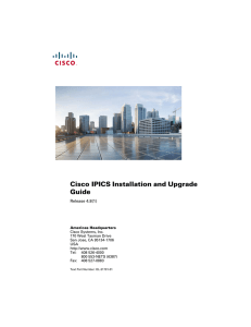 Cisco IPICS Installation and Upgrade Guide  Release 4.8(1)