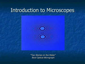 Introduction to Microscopes &#34;Two Stones on the Water“ Best Optical Micrograph