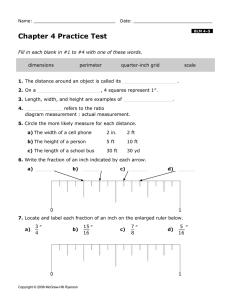Chapter 4 Practice Test  .