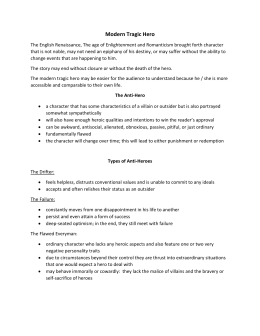 hamlet tragic hero essay