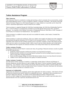 Tuition Assistance Program