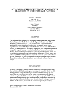 APPLICATION OF PERMANENT MAGNET BIAS MAGNETIC