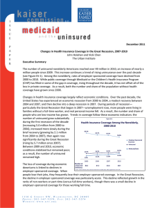 kaiser medicaid uninsured commission