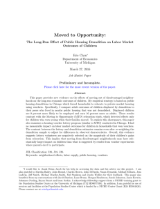 Moved to Opportunity: