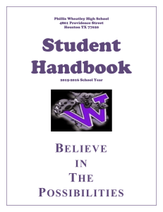 Student Handbook B