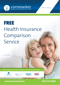FREE Health Insurance Comparison Service