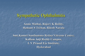 Sympathetic Ophthalmitis