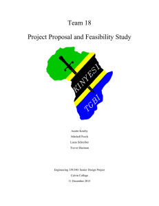 Team 18 Project Proposal and Feasibility Study