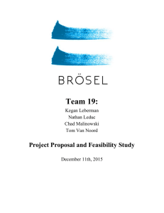 Team 19: Project Proposal and Feasibility Study      