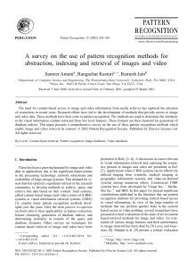 A surveyon the use of pattern recognition methods for