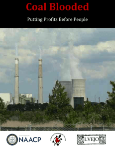 Coal Blooded  Putting Profits Before People Page | 0