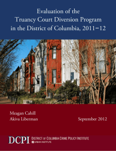 Evaluation of the Truancy Court Diversion Program Meagan Cahill