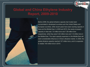 Global and China Ethylene Industry Report, 2009-2010