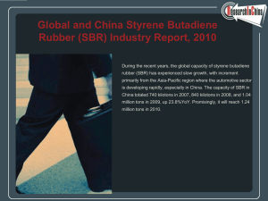 Global and China Styrene Butadiene Rubber (SBR) Industry Report, 2010
