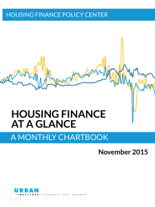 HOUSING FINANCE AT A GLANCE A MONTHLY CHARTBOOK November 2015