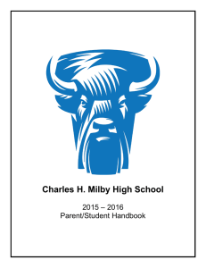 Charles H. Milby High School  – 2016 2015