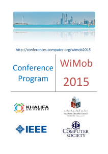 2015 WiMob Conference