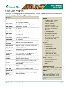 Small Loan Program