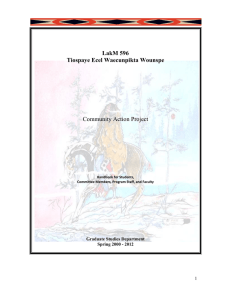 LakM 596 Tiospaye Ecel Waecunpikta Wounspe Community Action Project