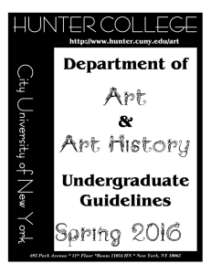 Art Spring 2016 Art History Cit
