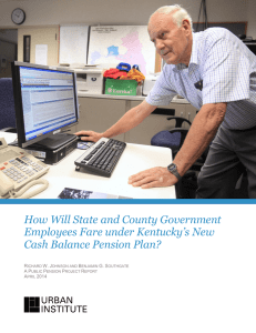 How Will State and County Government Employees Fare under Kentucky’s New